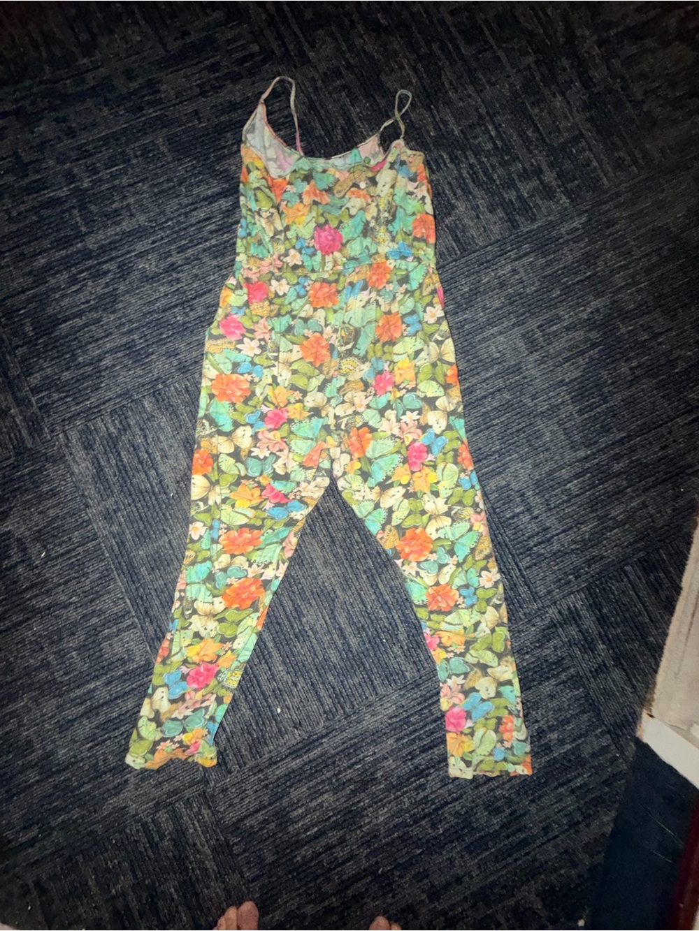 FARM Rio Floral Spaghetti-Strap Jumpsuit - Multi - Picture 4 of 7
